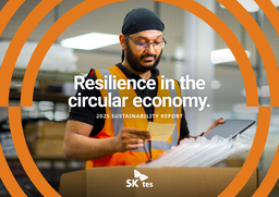 SK tes - 2025 Sustainability Report. Resilience in the circular economy