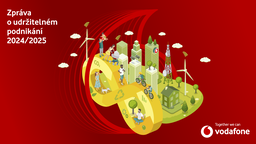 Vodafone Czech Republic as - Zpráva o udržitelném podnikání 2024/2025