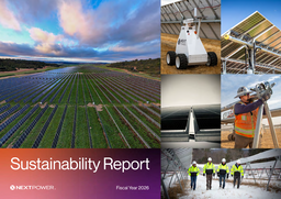 Nextpower Inc - Sustainability Report Fiscal Year 2026