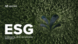 Sprinklr Inc - Environmental, Social and Governance Impact Report (2025)