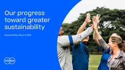 Körber AG - Sustainability Report 2025. Our progress toward greater sustainability