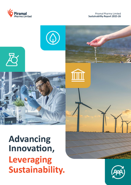 Piramal Pharma Limited - Sustainability Report 2025-26. Advancing Innovation, Leveraging Sustainability