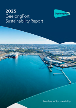 Geelongport Pty Limited - Sustainability Report 2025. Leaders in Sustainability