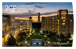 Camden Property Trust - 2025/26 Corporate Responsibility Report