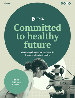 Krka d d Novo mesto - Annual Report 2025. Committed to healthy future