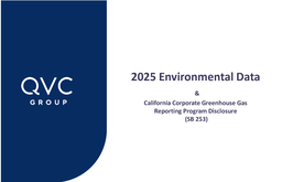 QVC Group Inc - 2025 Environmental Data