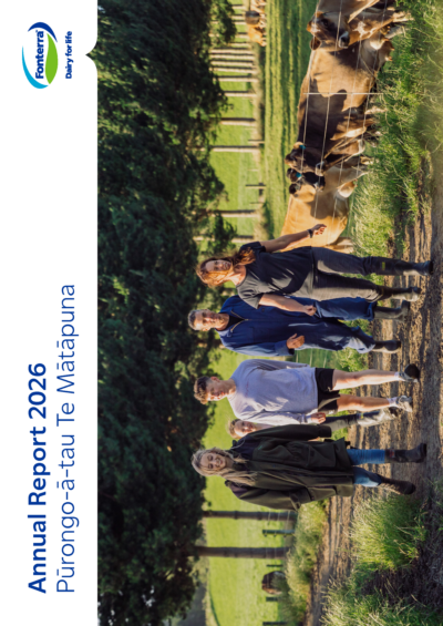 Fonterra Co-operative Group Ltd - Annual Report 2026
