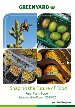 Greenyard NV - Sustainability Report 2025/26. Shaping the Future of Food. Pure. Plant. Power