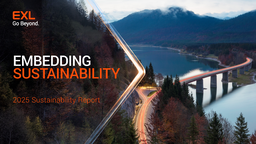 ExlService Holdings Inc - 2025 Sustainability Report. Embedding Sustainability