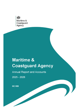Maritime & Coastguard Agency - Annual Report and Accounts 2025-2026