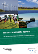 Prysmian SpA - 2011 Sustainability Report. Linking Sustainable Ideas to Real-World Results