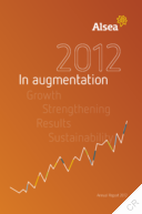 Alsea SAB de CV - Annual Report 2012. In augmentation