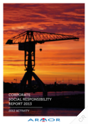 Armor SAS - Corporate Social Responsibility Report 2013. 2012 Activity