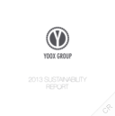 YOOX SpA - 2013 Sustainability Report