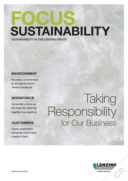 Lenzing AG - Sustainability in the Lenzing Group. Focus Sustainability. Taking responsibility for our business (2013)
