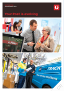 Australia Post - Annual Report 2014. Your Post is evolving