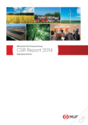 Mitsubishi UFJ Financial Group Inc - CSR Report 2014 Highlights Edition