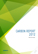 POSCO - Carbon Report 2012. Toward a Green Economy