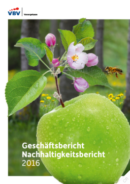 VBV - Vorsorgekasse AG - Geschäftsbericht Nachhaltigkeitsbericht 2016