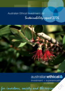 Australian Ethical Investment Ltd - Sustainability Report 2006