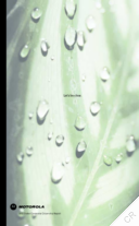 Motorola Inc - 2002 Global Corporate Citizenship Report. Let's be clear