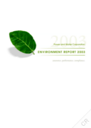Power and Water Corporation - Environmental Report 2003