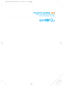 Unicef Italia - Bilancio Sociale 2005 Del Comitato Italiano Per l'UNICEF Onlus